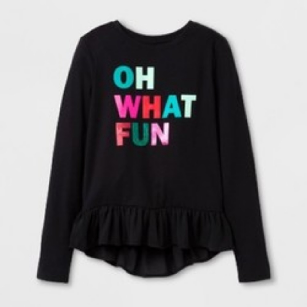 New Girl's Long Sleeve Shirt